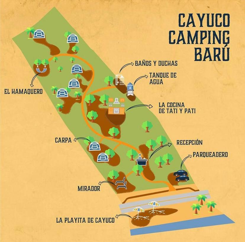 Cayuco Camping Baru 호텔 Santa Ana  외부 사진